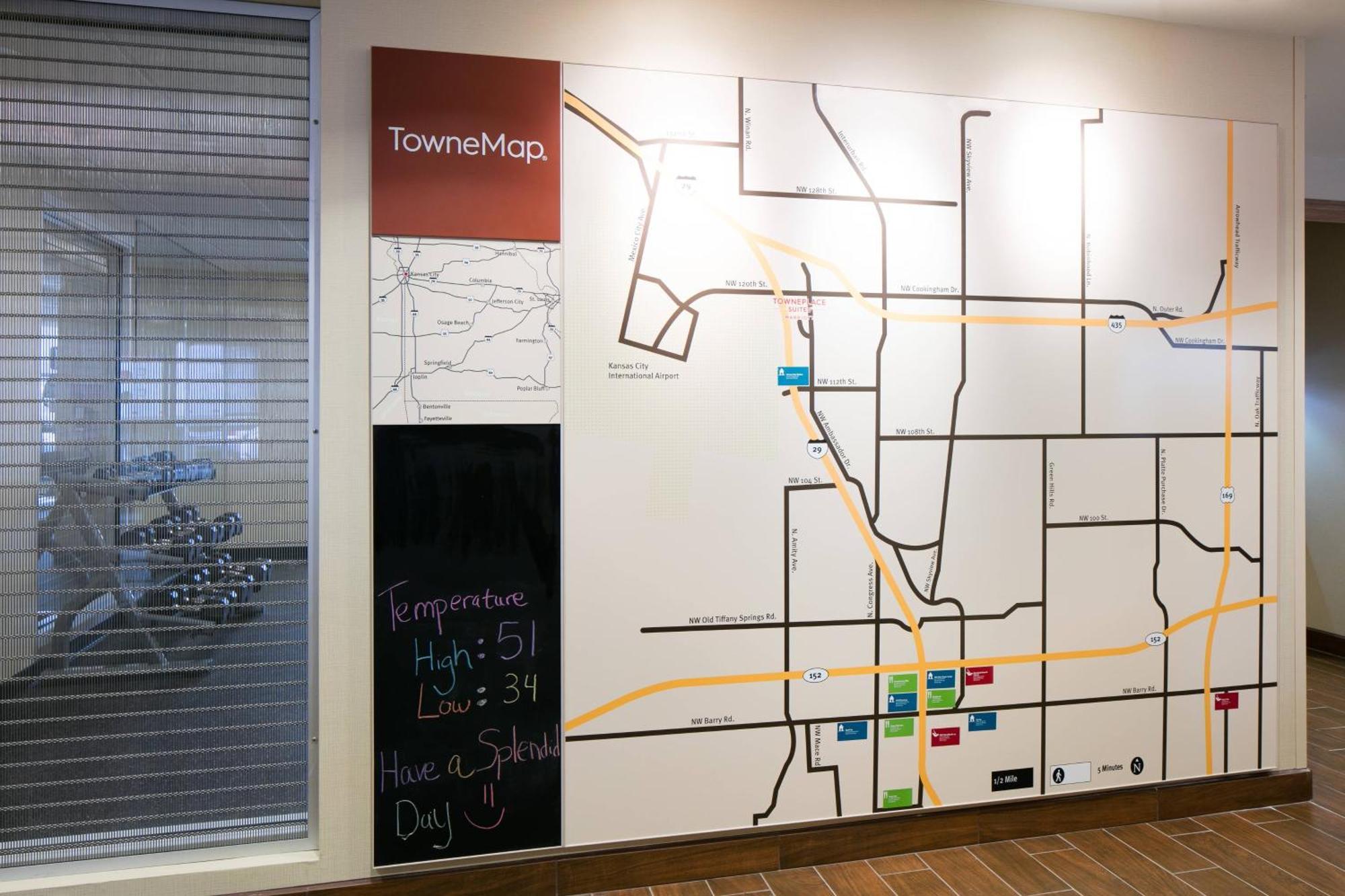 Towneplace Suites By Marriott Kansas City Airport Luaran gambar